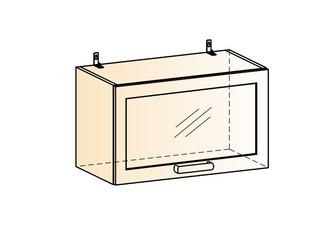 Яна Шкаф навесной (1 дверь рамочная) 04.03