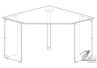 Стол угловой СТ-409