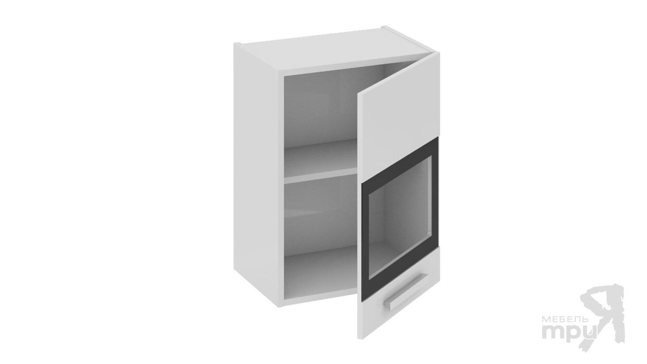 Шкаф навесной со стеклом (правый) В_60-45_1ДРс(Б)